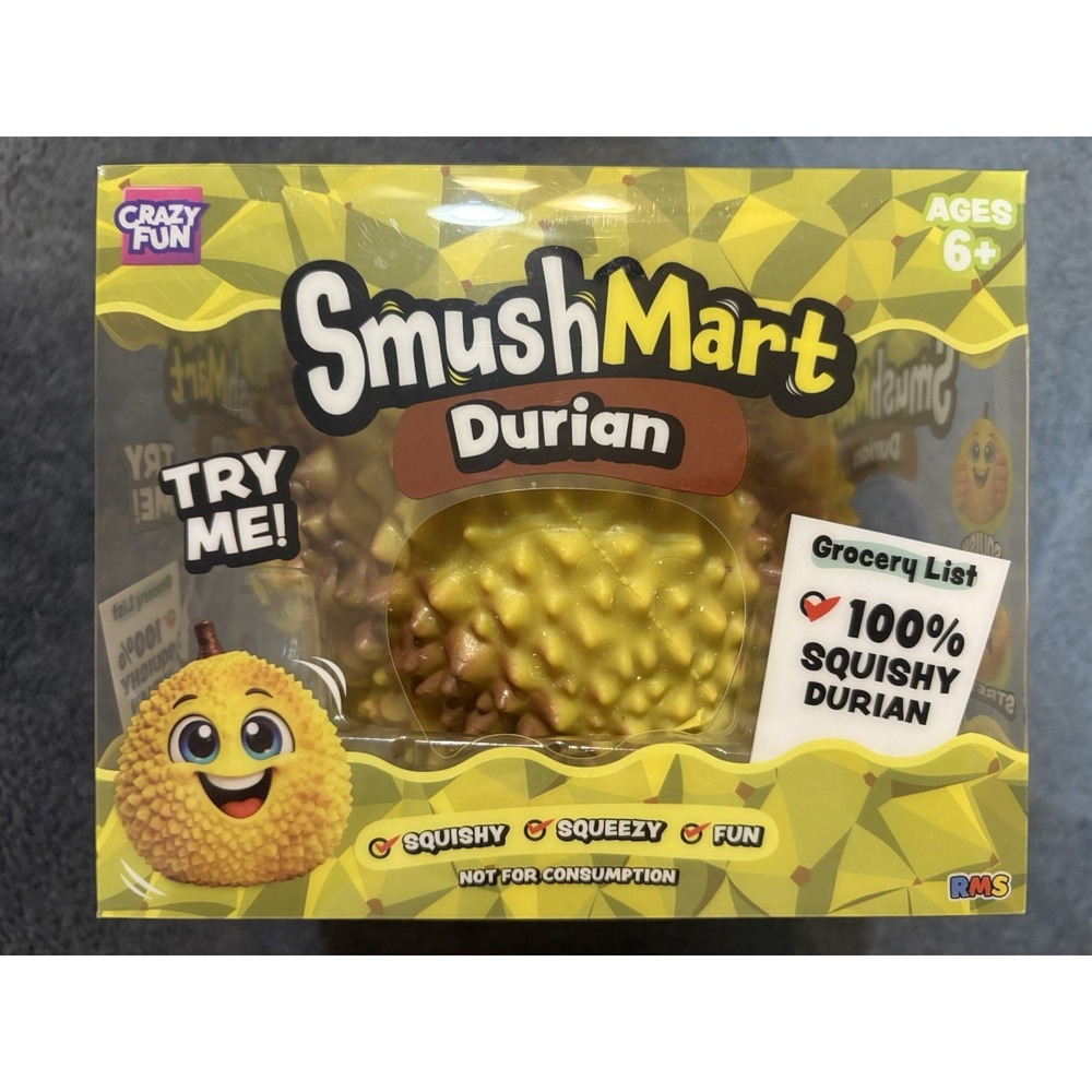 SmushMart Durian Squishy Toy 100% Squishy Sensory Novelty RMS